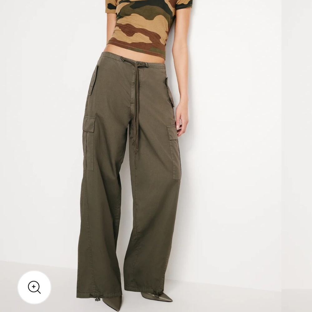 Good American Parachute pants
